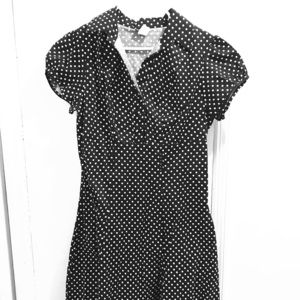 ModCloth soda shop style dress, polka dots. NWOT